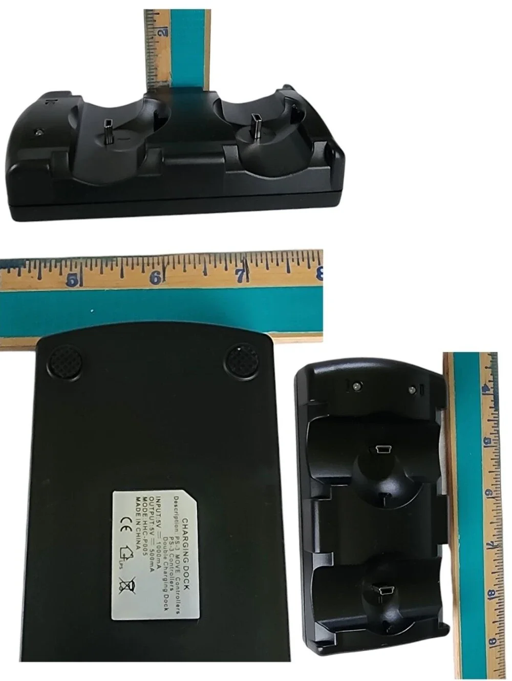 2-in-1 charging dock for PlayStation 3, Move and DualShock controllers